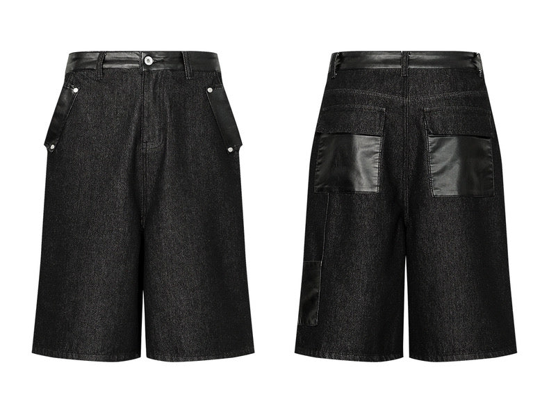 RAW PATCH DENIM