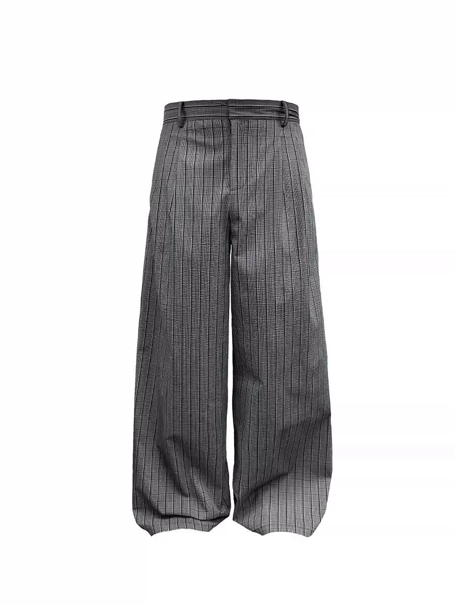 PLAID PANTS