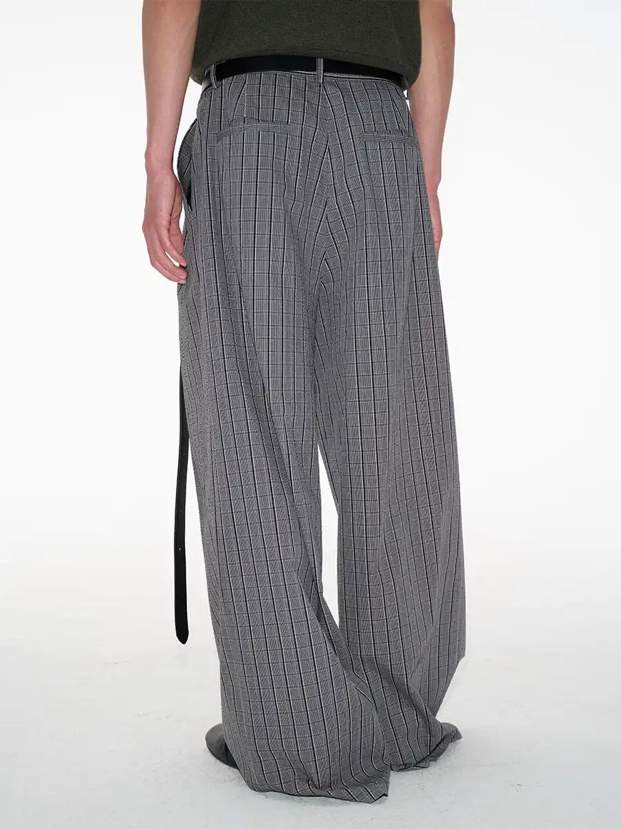 PLAID PANTS