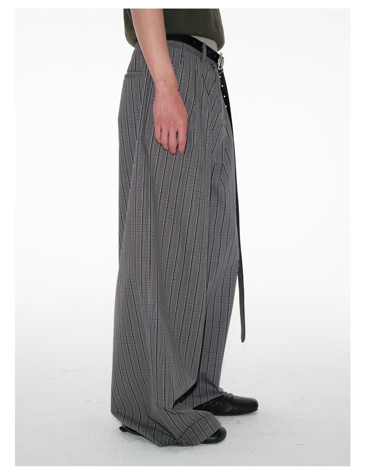 PLAID PANTS