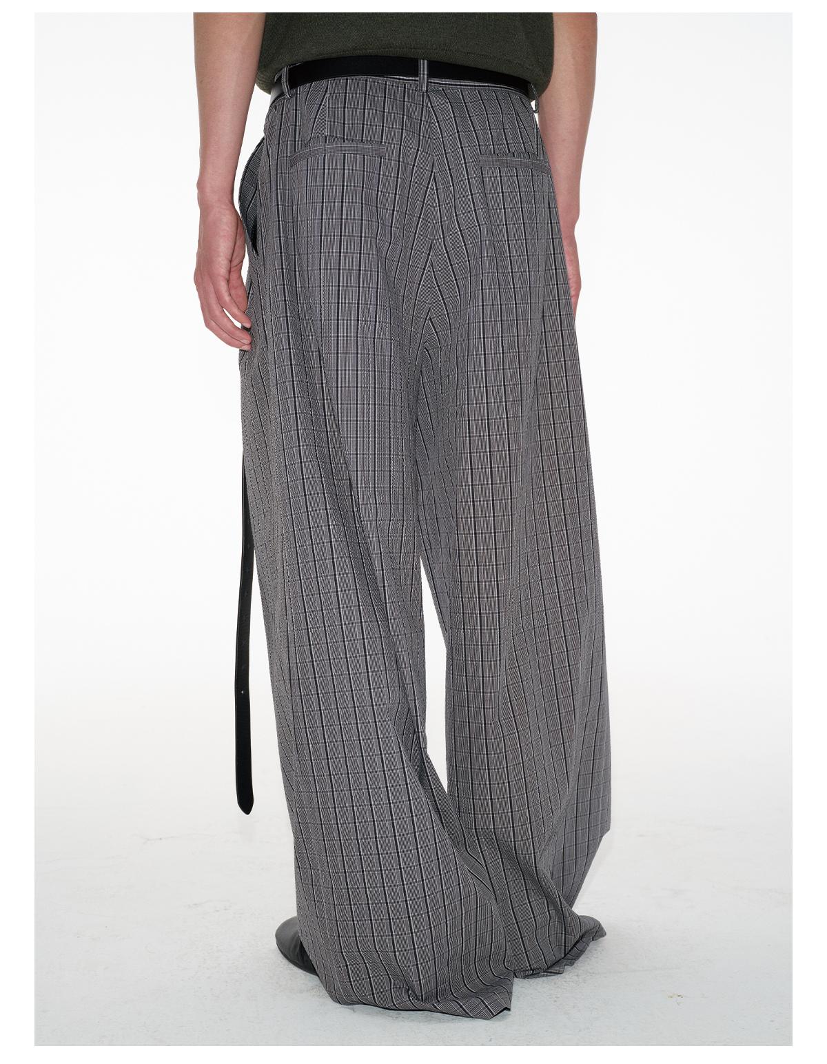 PLAID PANTS