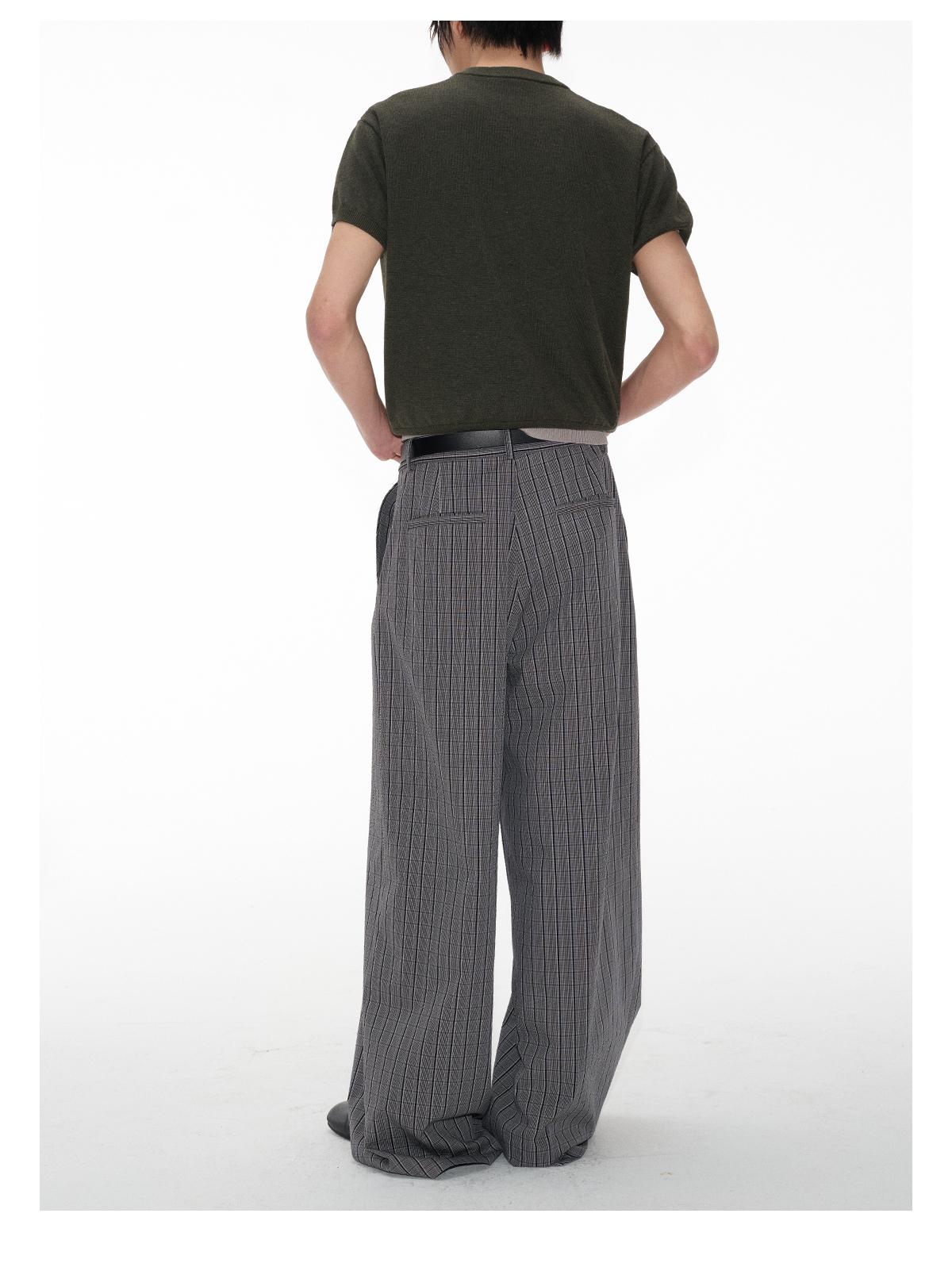 PLAID PANTS