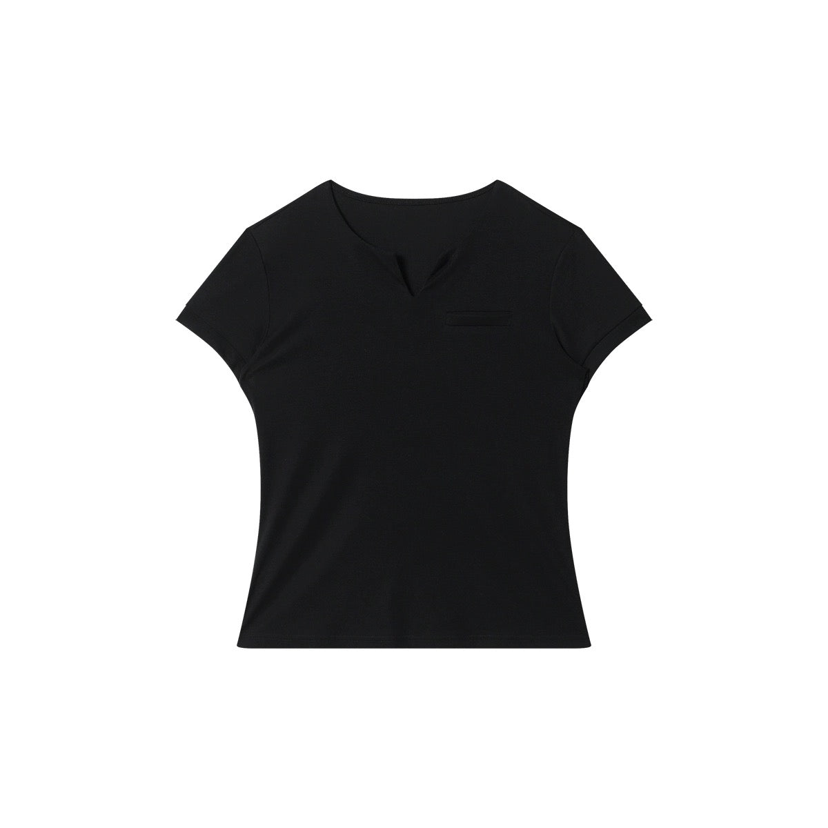 BASIC V-NECK TEE