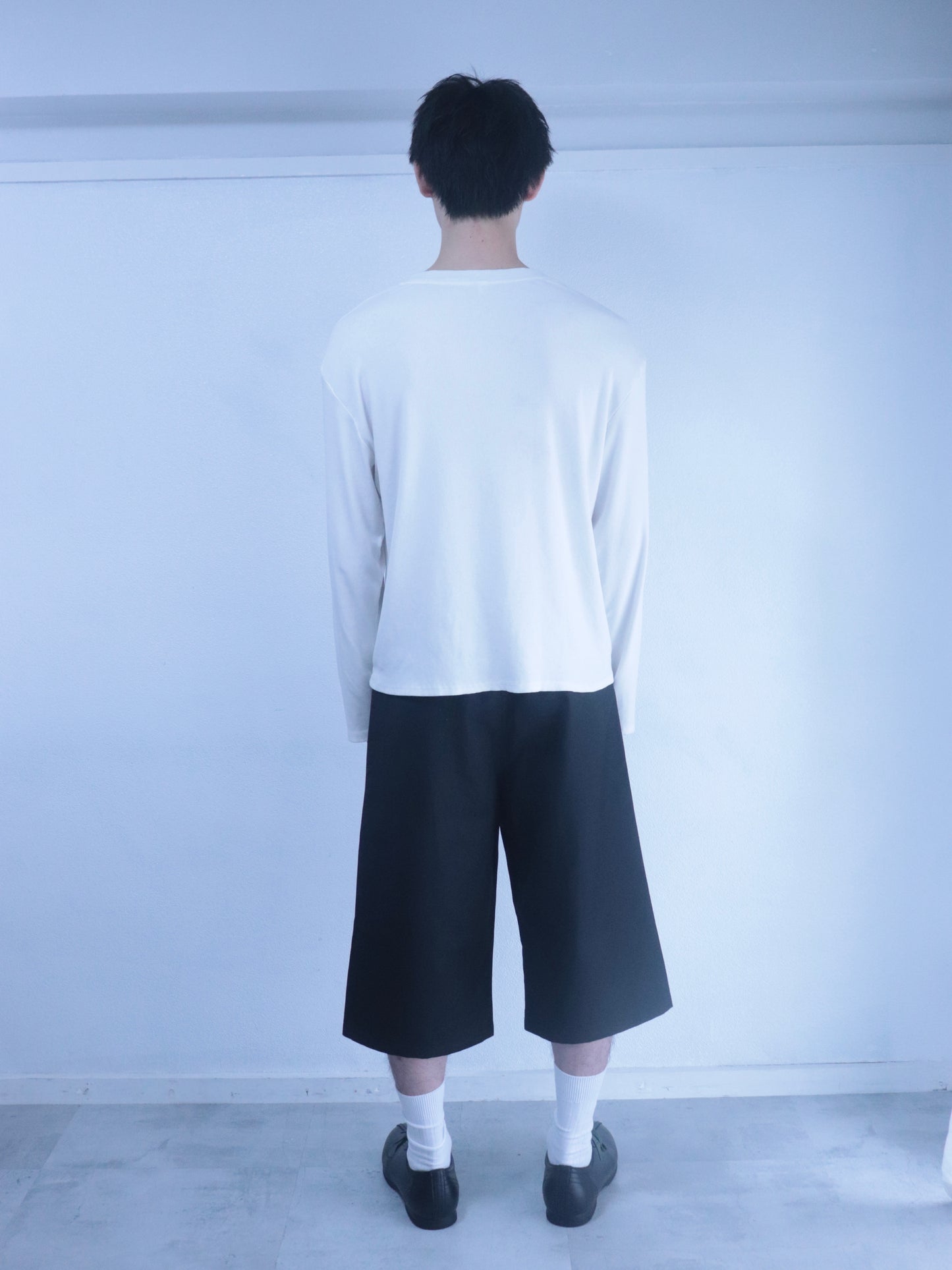 Cropped Wide Shorts