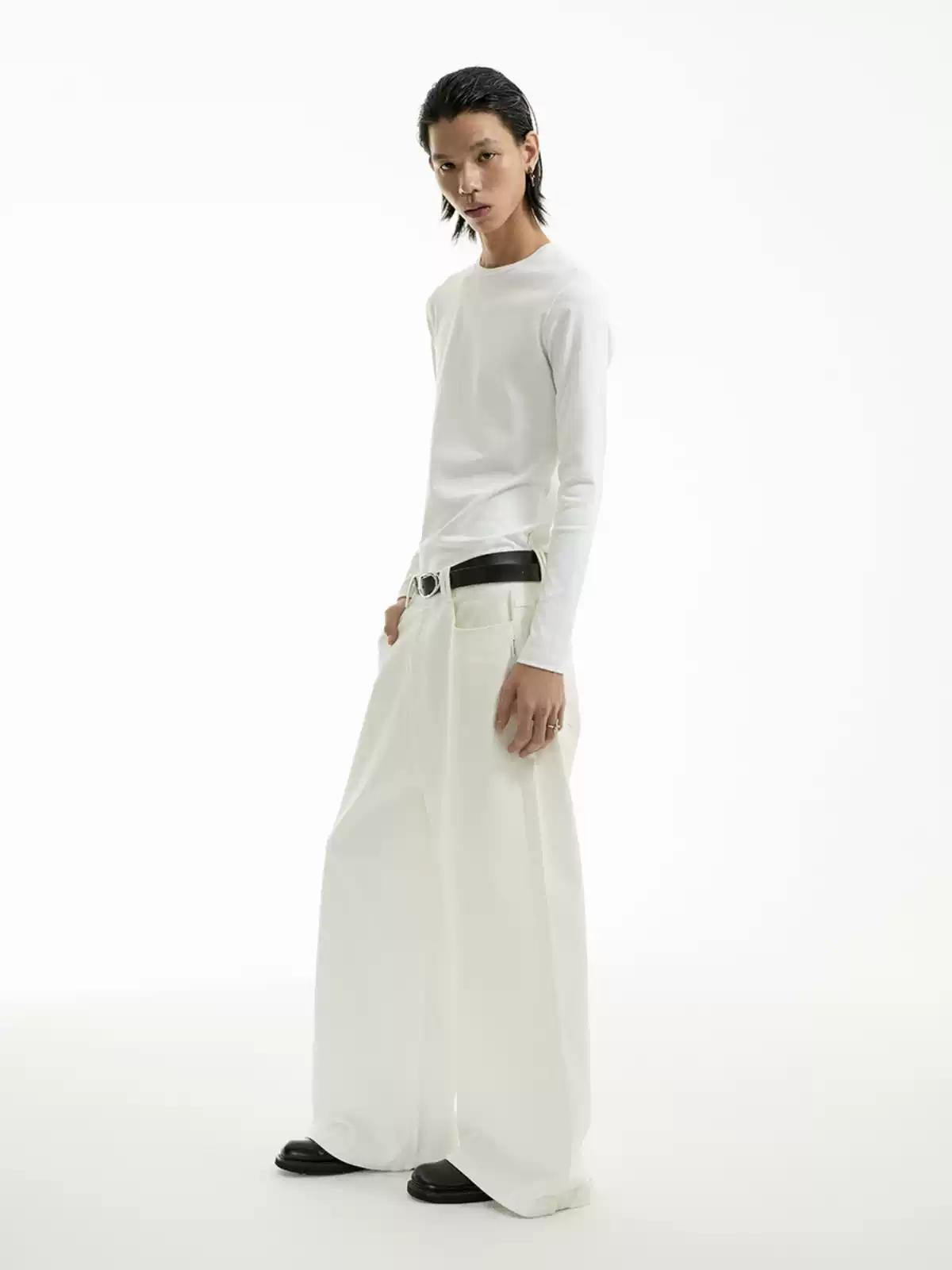 TWILL TROUSERS