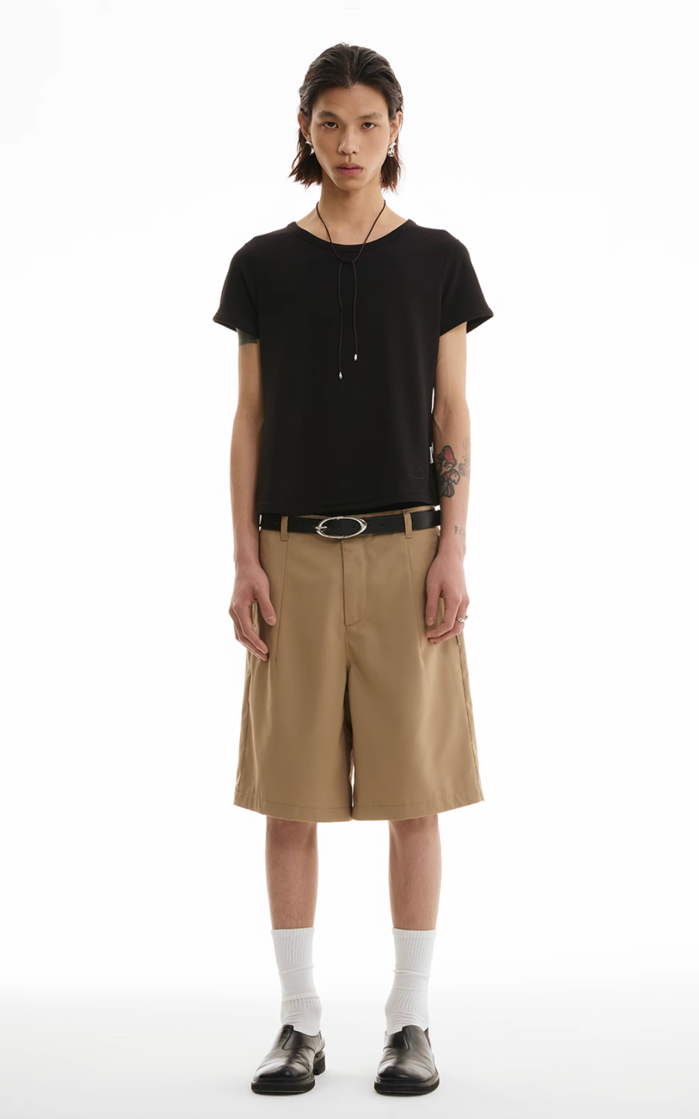 STRAIGHT FIVE-CUT SHORTS
