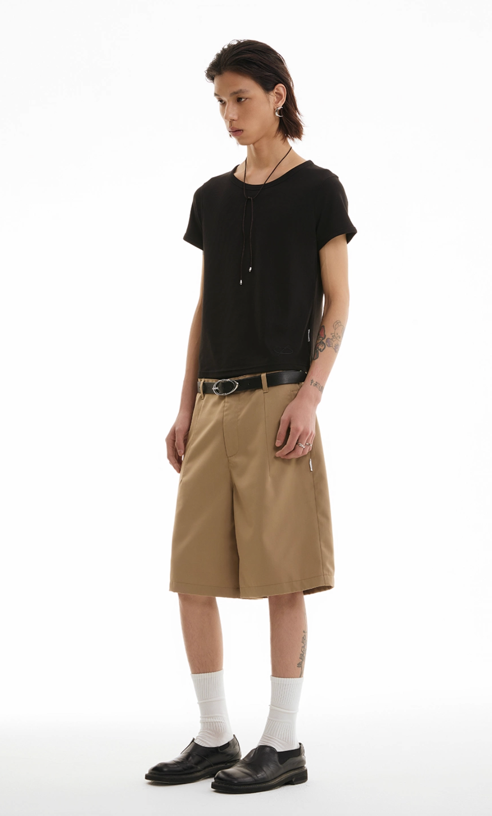 STRAIGHT FIVE-CUT SHORTS