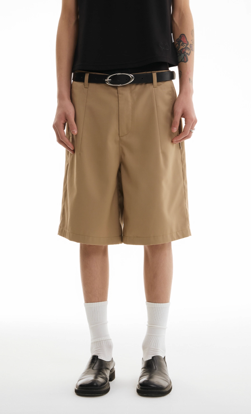 STRAIGHT FIVE-CUT SHORTS