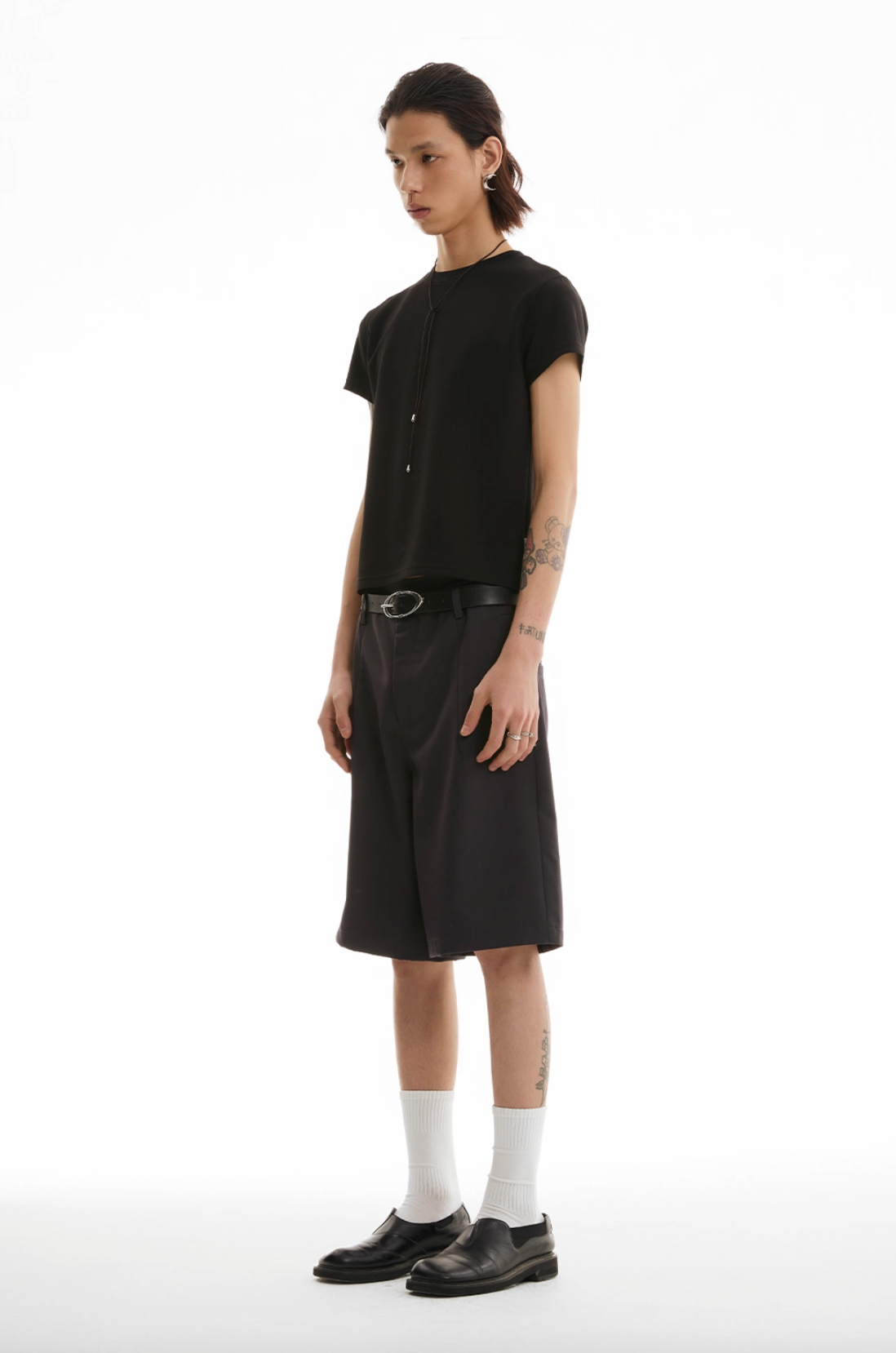 STRAIGHT FIVE-CUT SHORTS