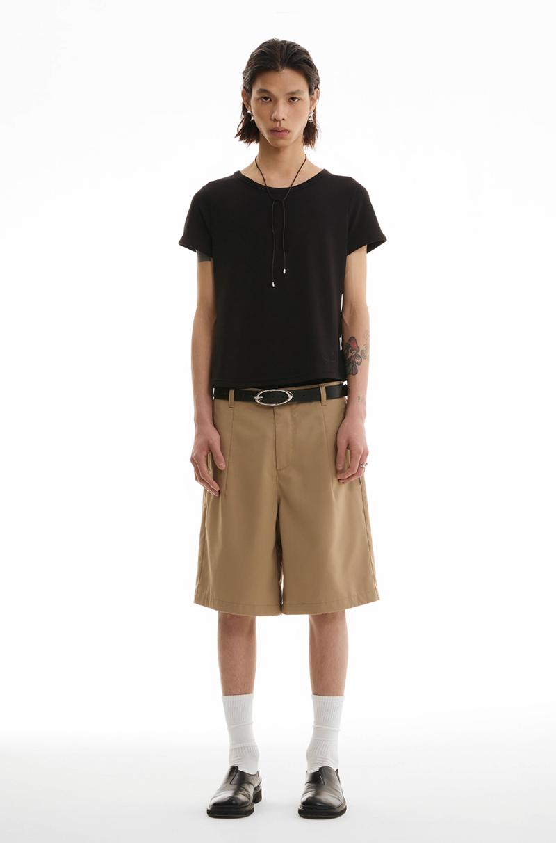 BOXY CROP TEE