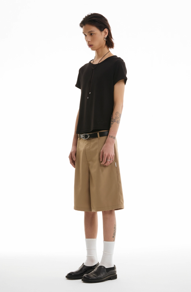 BOXY CROP TEE