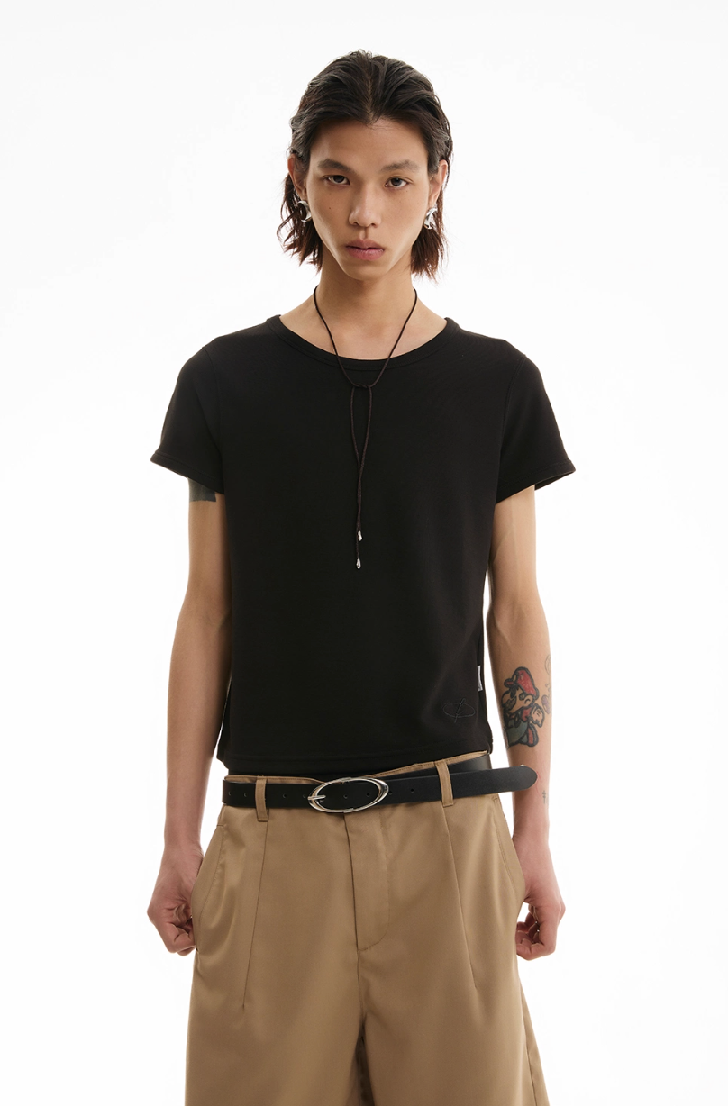BOXY CROP TEE
