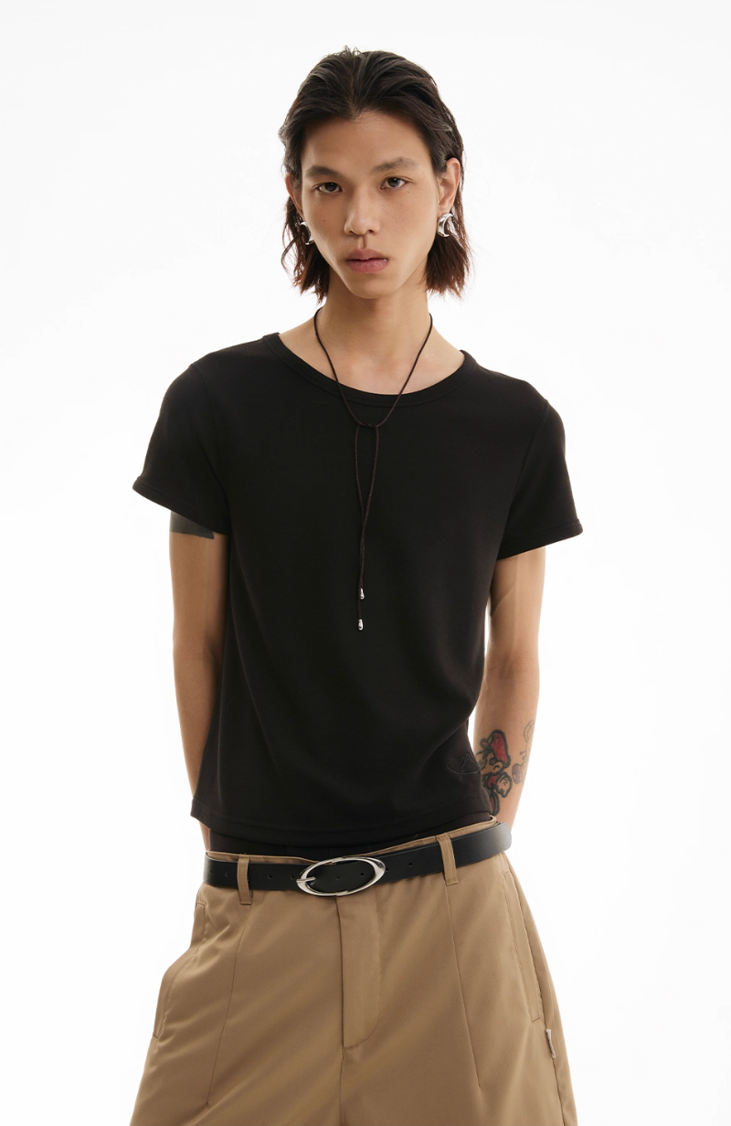 BOXY CROP TEE