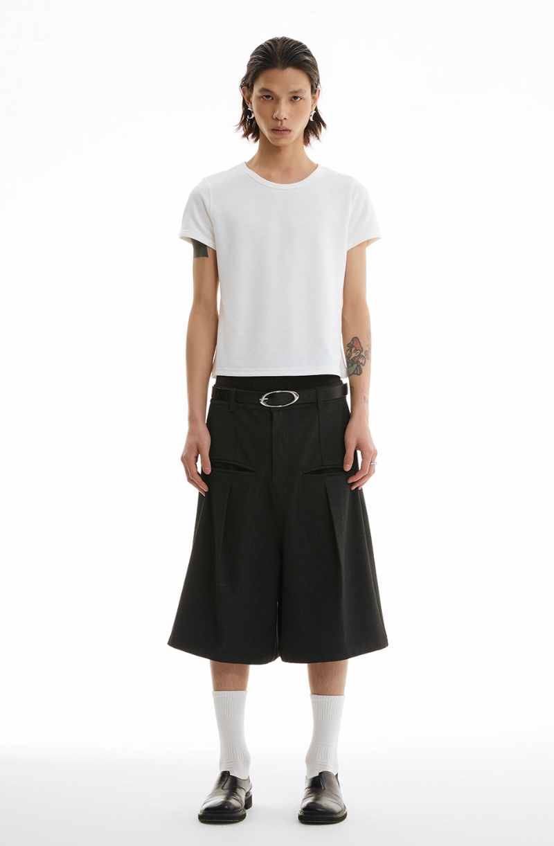BOXY CROP TEE