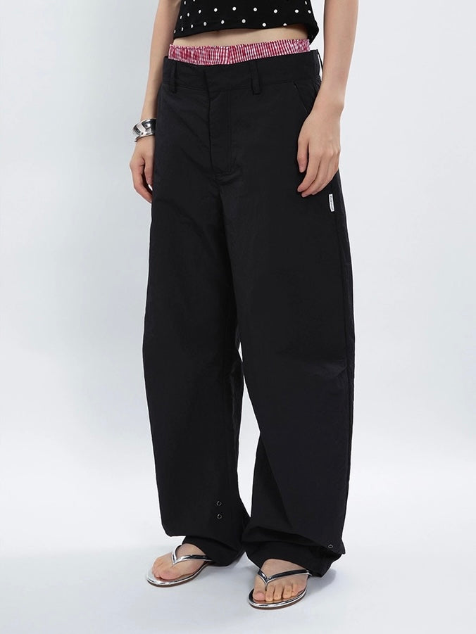 CRINKLE BALLOON PANTS