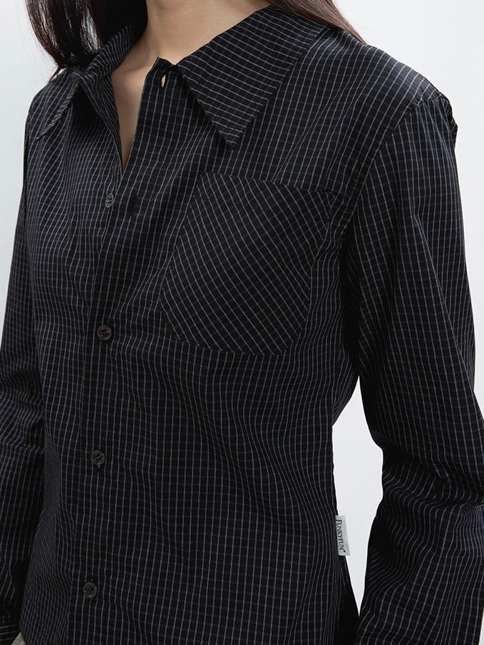 CHECK PATTERN SHIRT