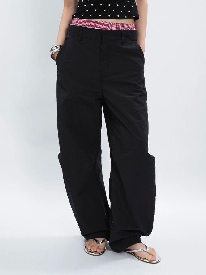 CRINKLE BALLOON PANTS