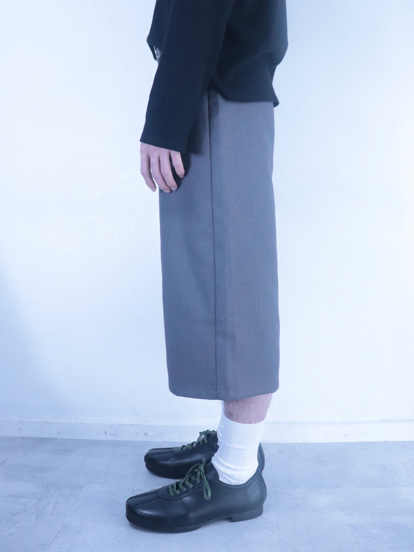 Cropped Wide Shorts