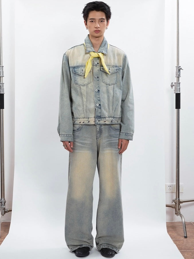 HEAVY WASH DENIM