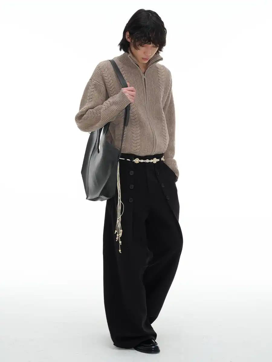 BUTTON PANTS