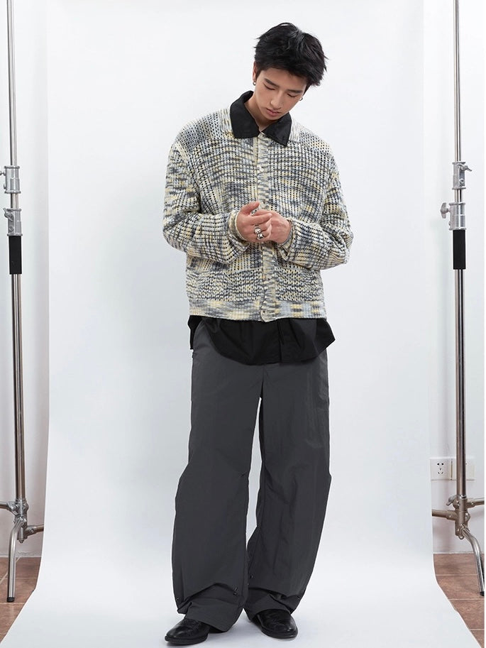 COLOR KNIT SHIRT
