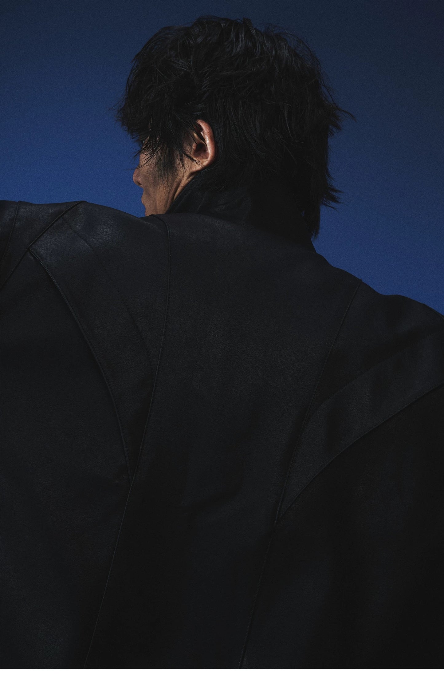 3D MACHETE LEATHER JACKET