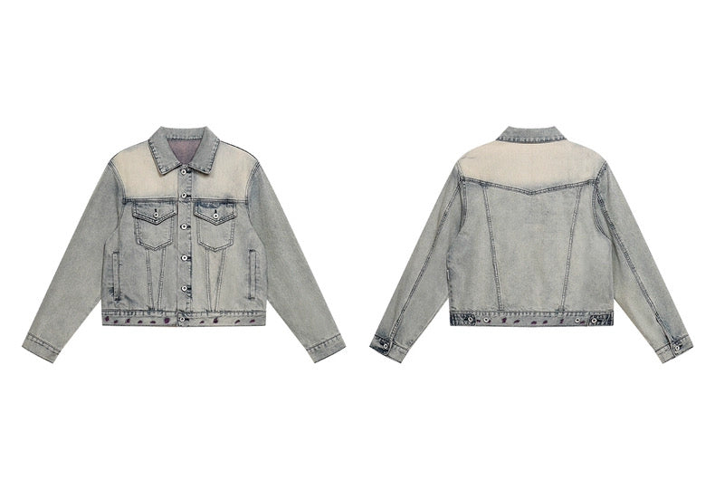 VINTAGE WASH DENIM JACKET