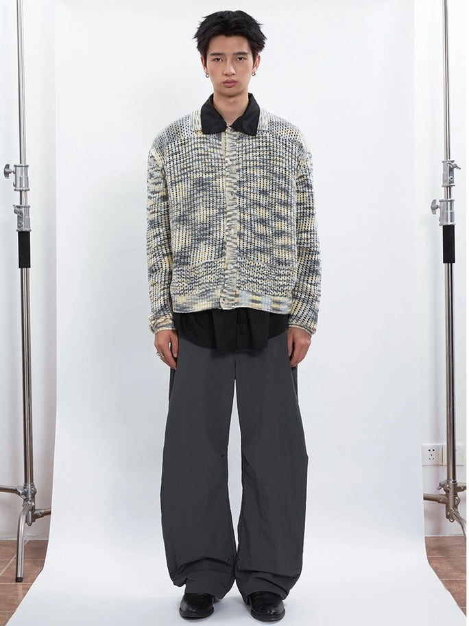 COLOR KNIT SHIRT