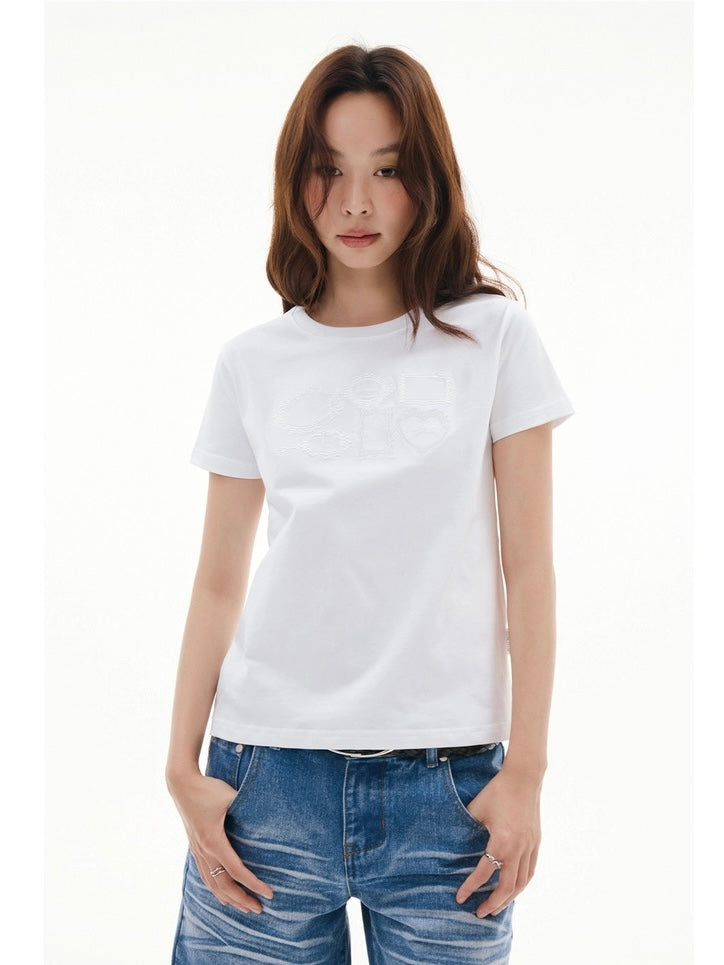 FRAME STITCH TEE