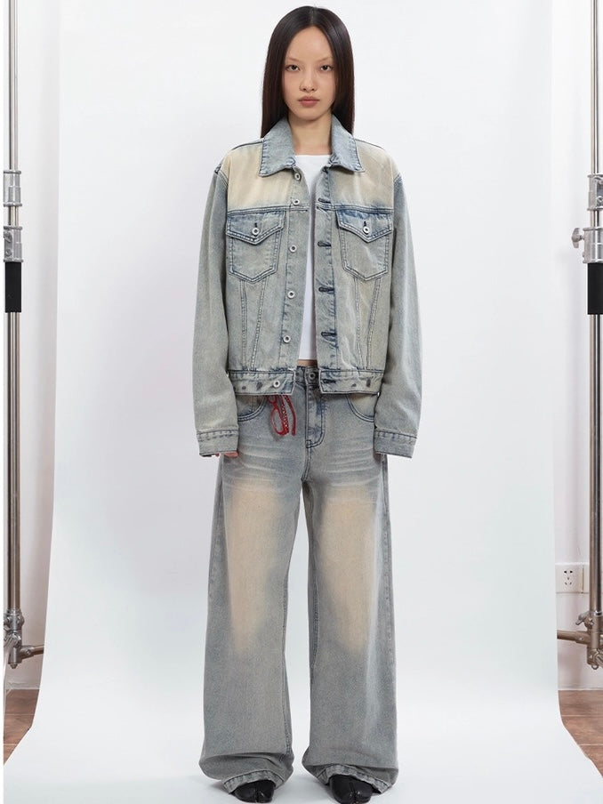 HEAVY WASH DENIM