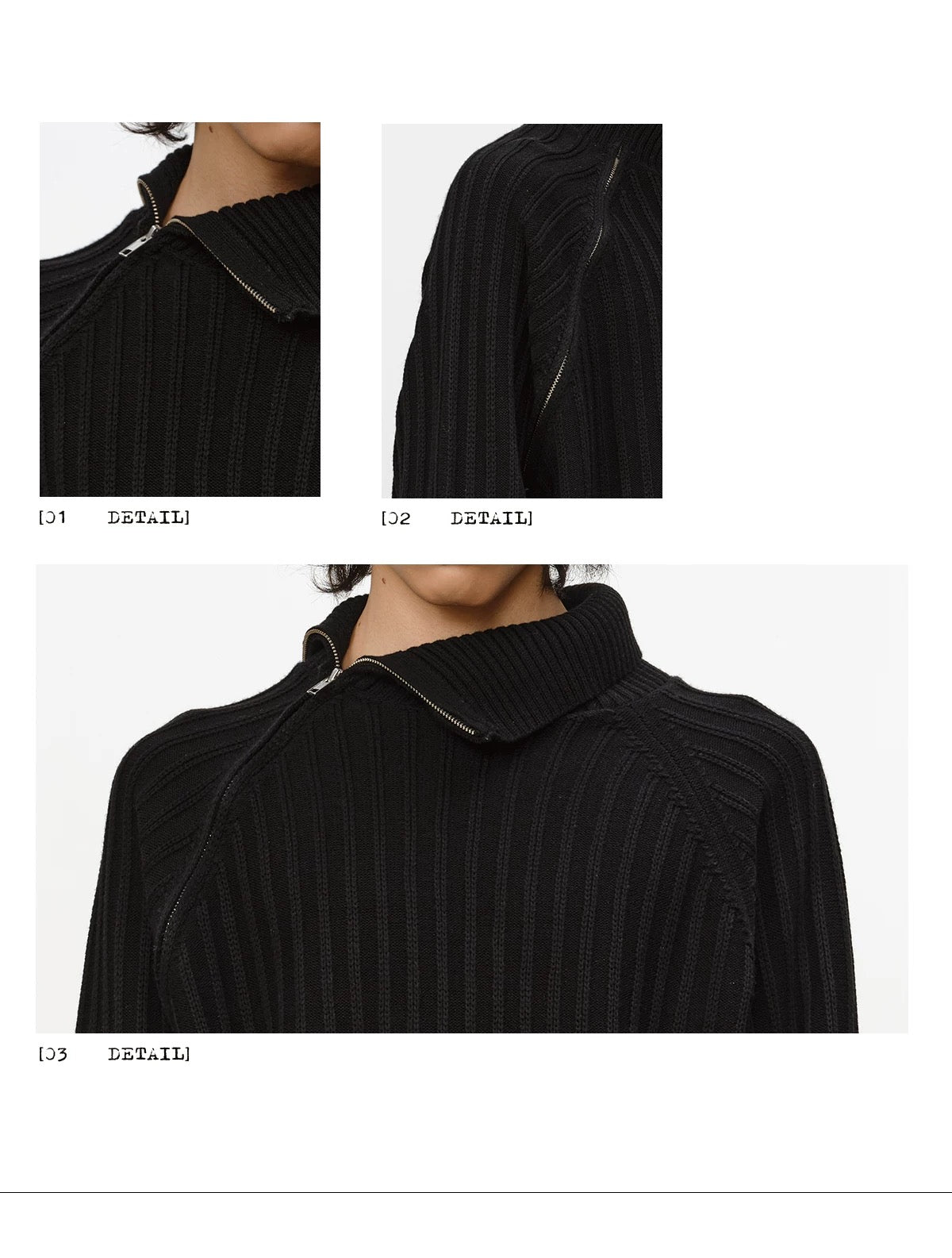 ASYMMETRY SWEATER