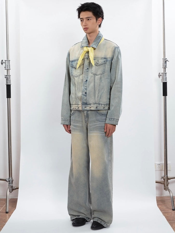 HEAVY WASH DENIM