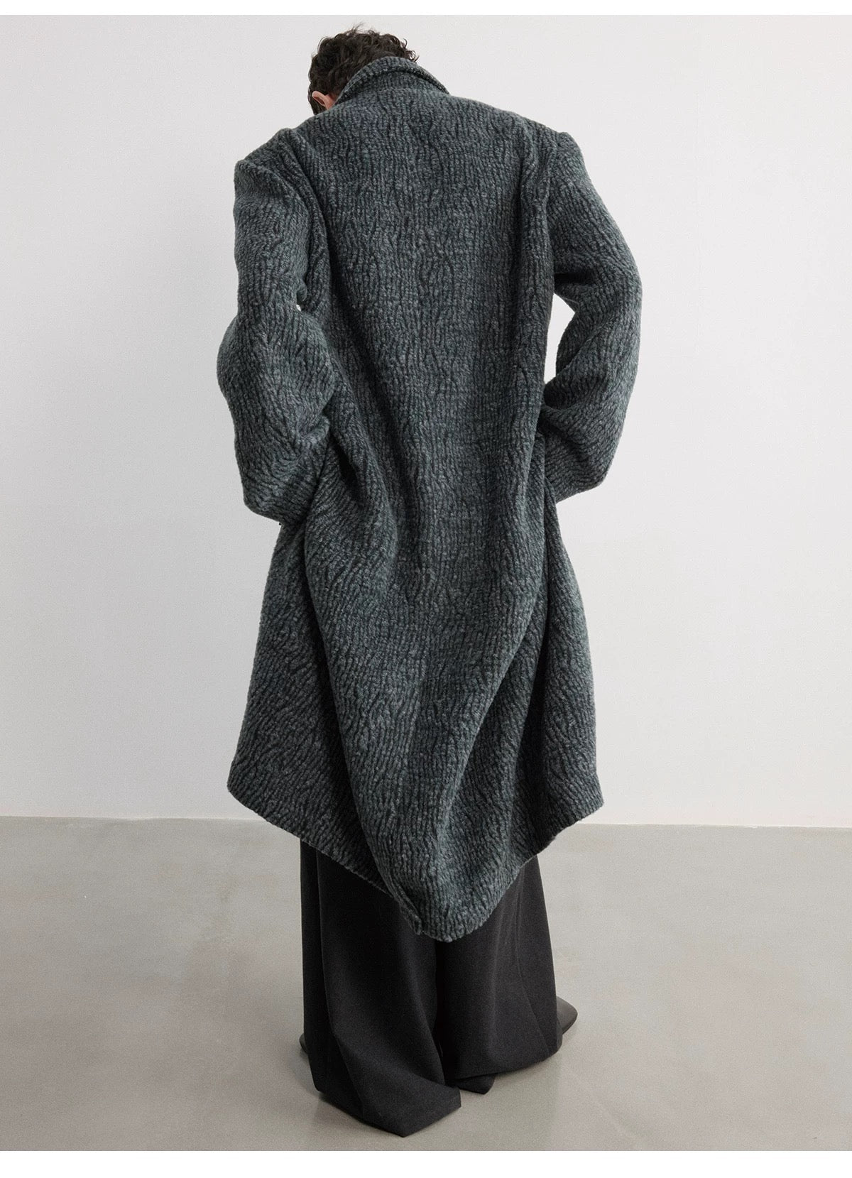 DOUBLE-FACED WOOL COAT