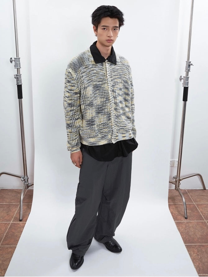 COLOR KNIT SHIRT