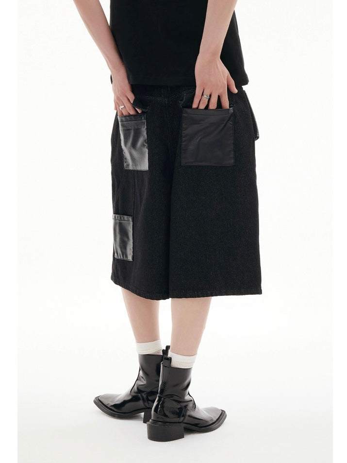 RAW PATCH DENIM