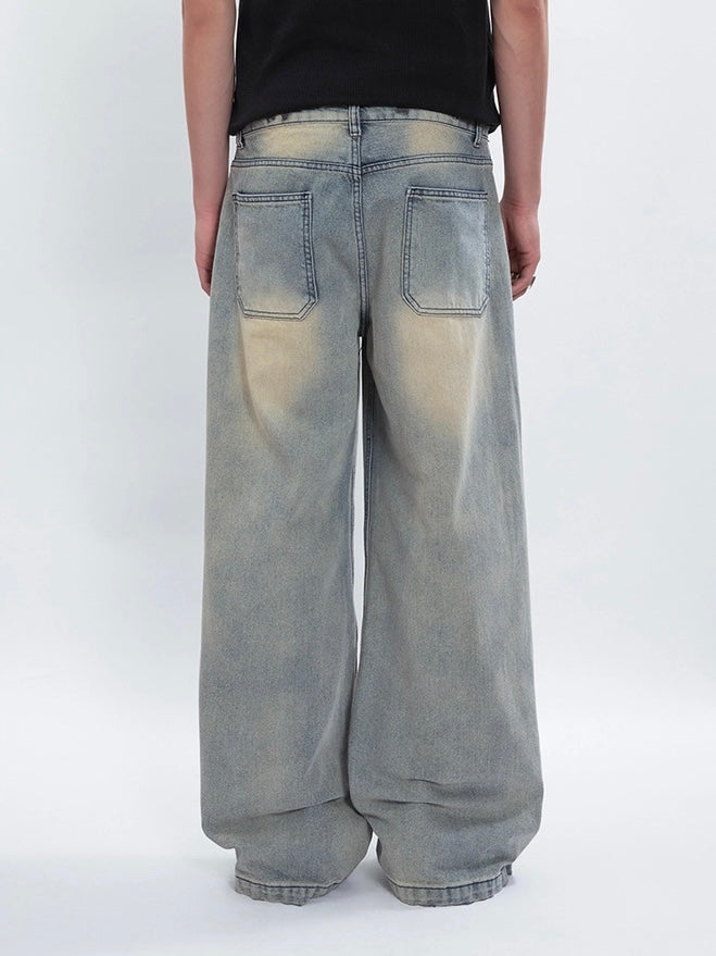 HEAVY WASH DENIM
