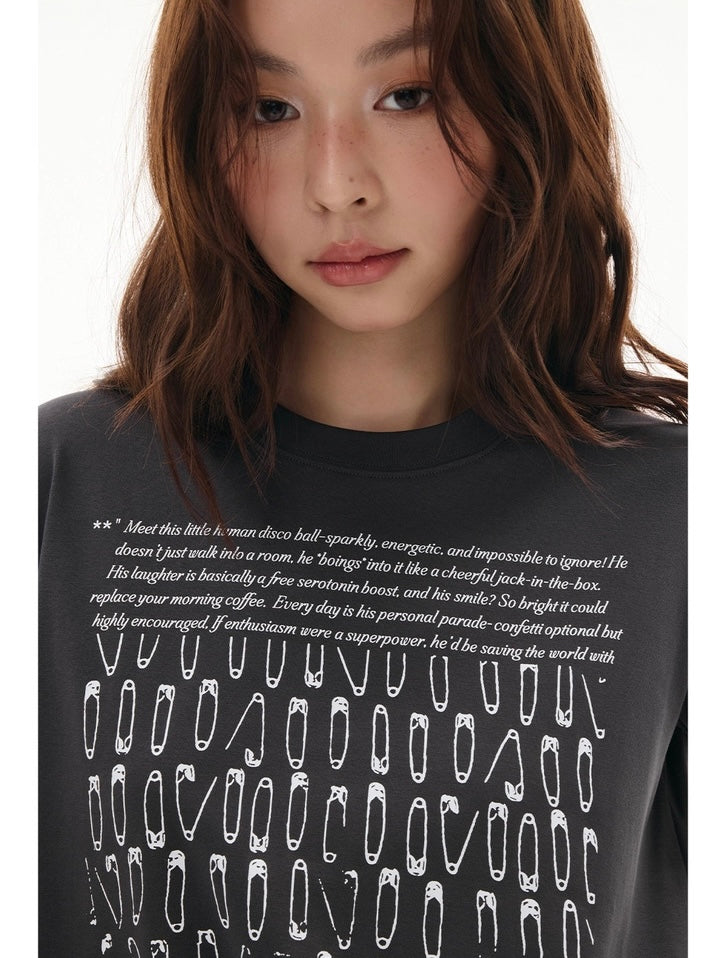 Pinned Washed Tee