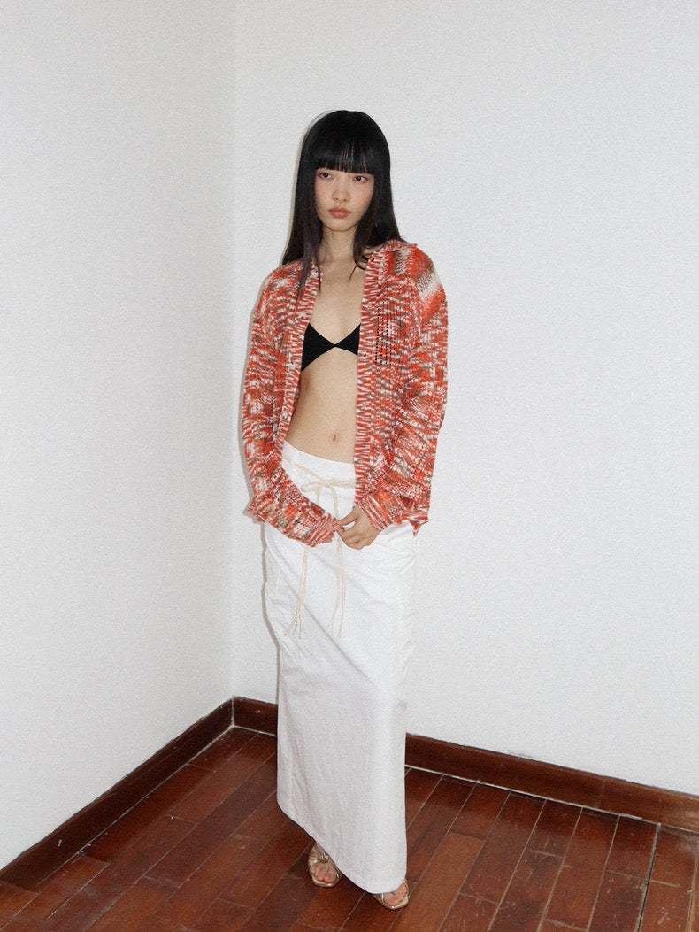 COLOR KNIT SHIRT