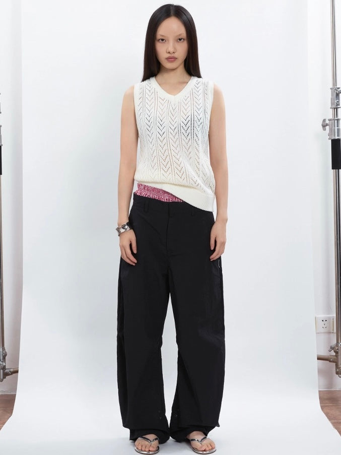 CRINKLE BALLOON PANTS