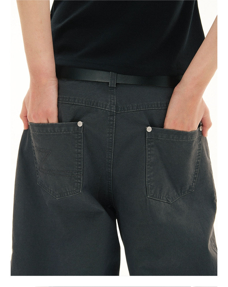 WASHED BALLOON PANTS