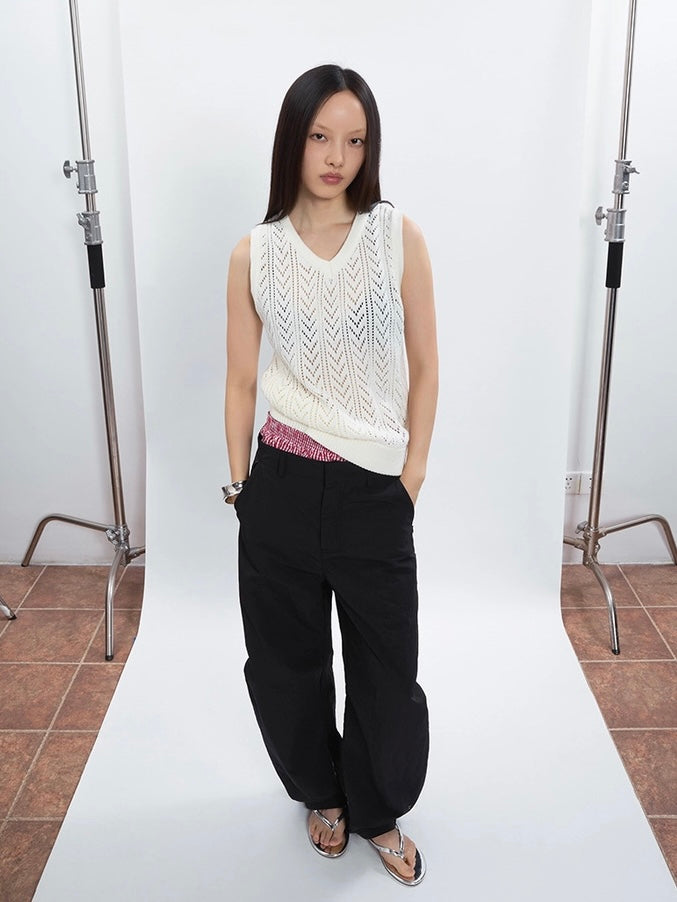CRINKLE BALLOON PANTS