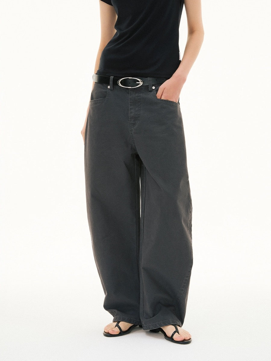 WASHED BALLOON PANTS