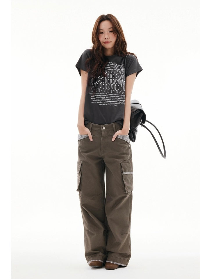 Pinned Washed Tee