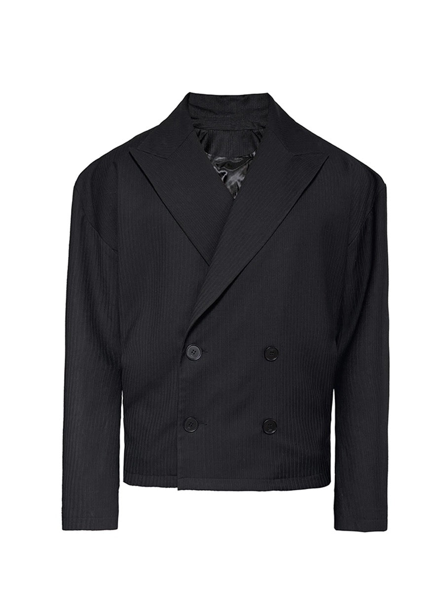 STRIPED SUIT JACKET