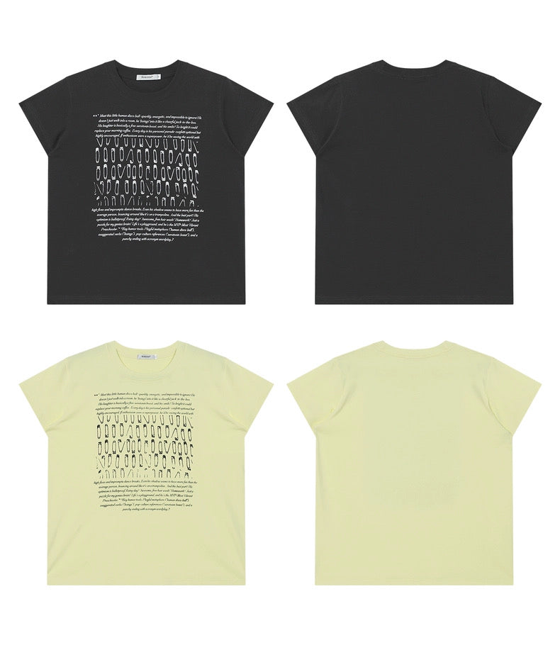 Pinned Washed Tee