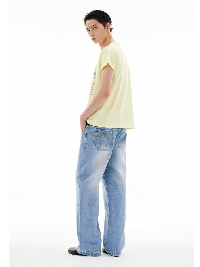 Pinned Washed Tee