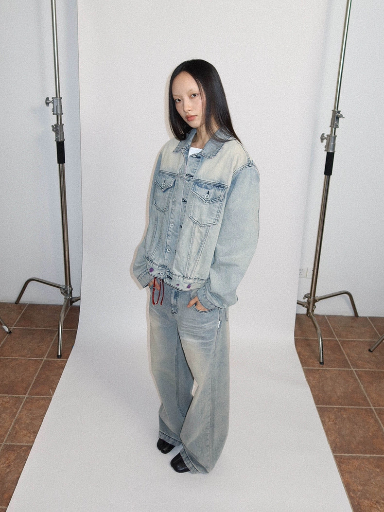 HEAVY WASH DENIM