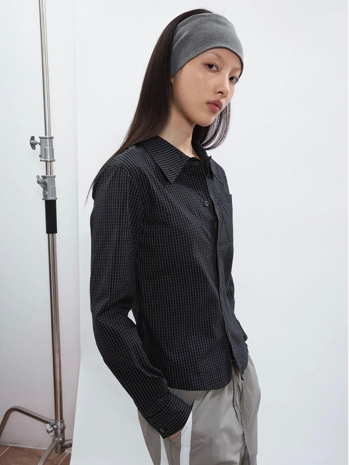 CHECK PATTERN SHIRT