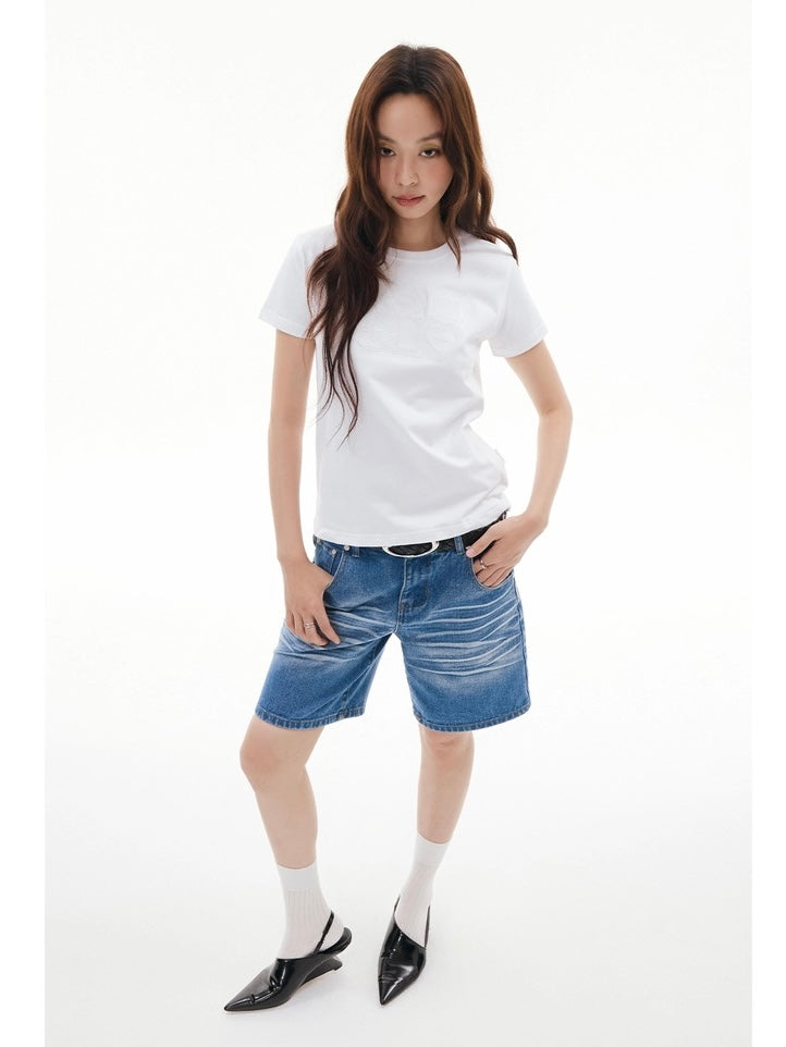 FRAME STITCH TEE