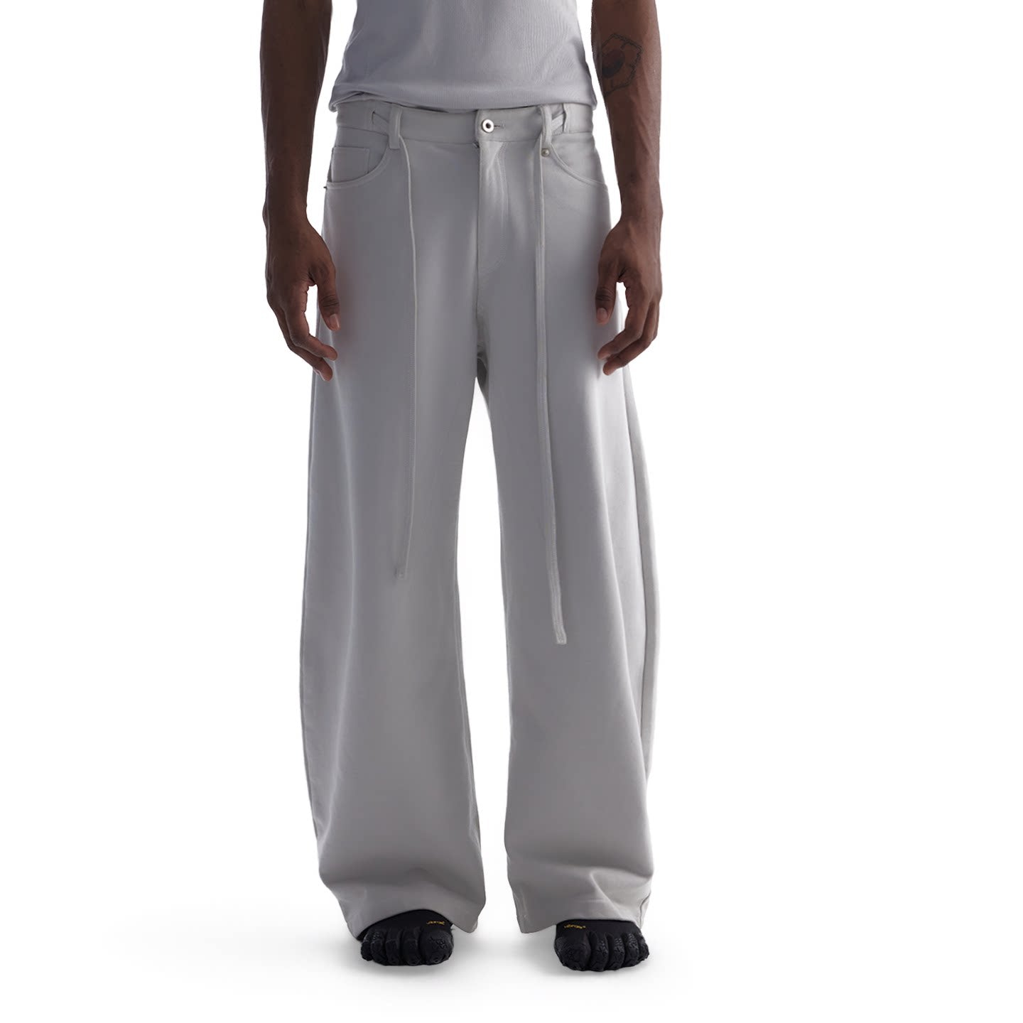 COTTON A-LINE SWEATPANTS
